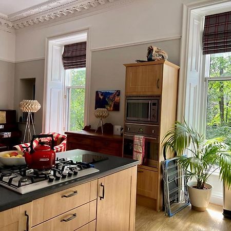 Beautiful Double Room In Idyllic West End Townhouse Glasgow Extérieur photo