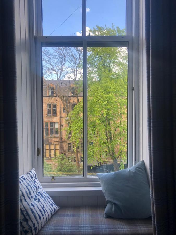 Beautiful Double Room In Idyllic West End Townhouse Glasgow Extérieur photo