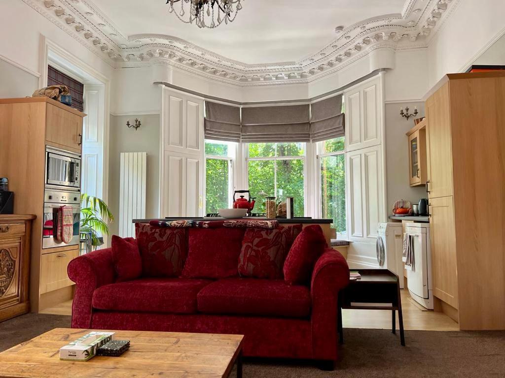 Beautiful Double Room In Idyllic West End Townhouse Glasgow Extérieur photo